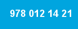 978 012 14 21